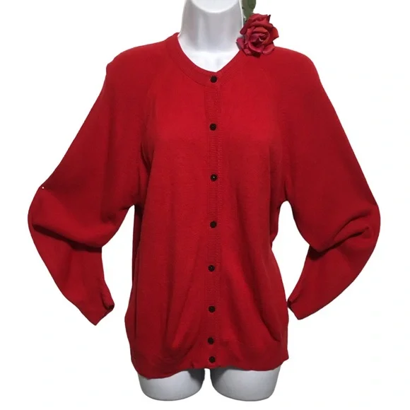 トップス andequal unique button cardigan red トップス andequal unique button cardigan red Amazon.com: Women's